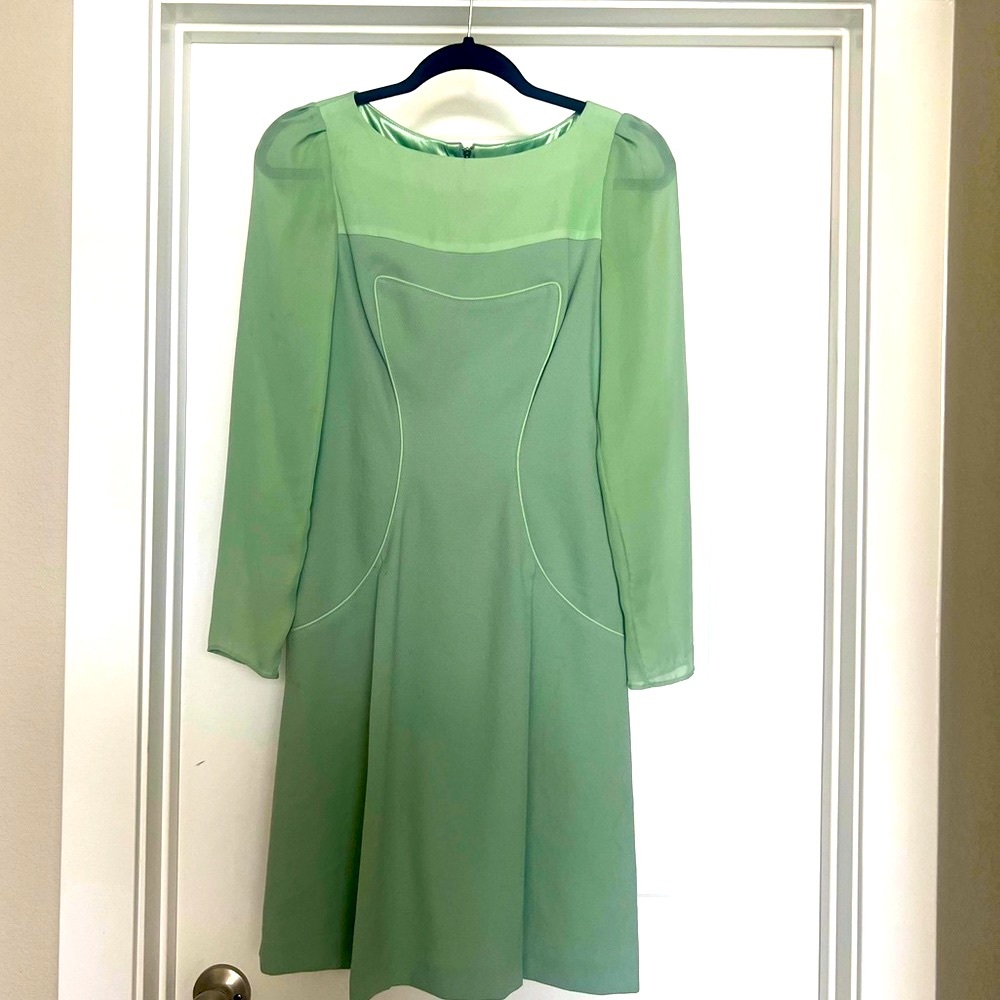 Antonio Melani Sage Green Dress.